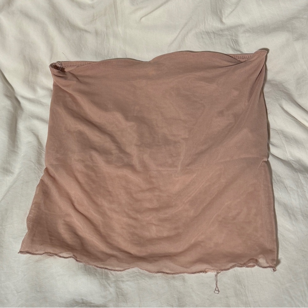 Pink Stradivarius Tube Top